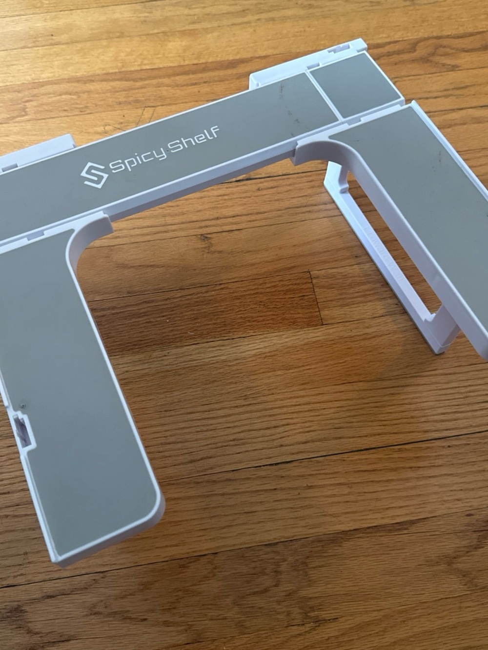 White & Gray Tablet Stand - Brand